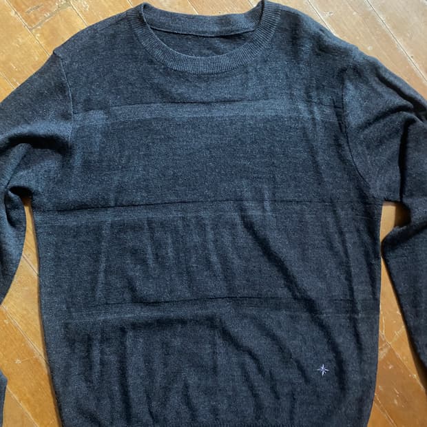 ezio HOMME 남성 회색 니트 110 (105)