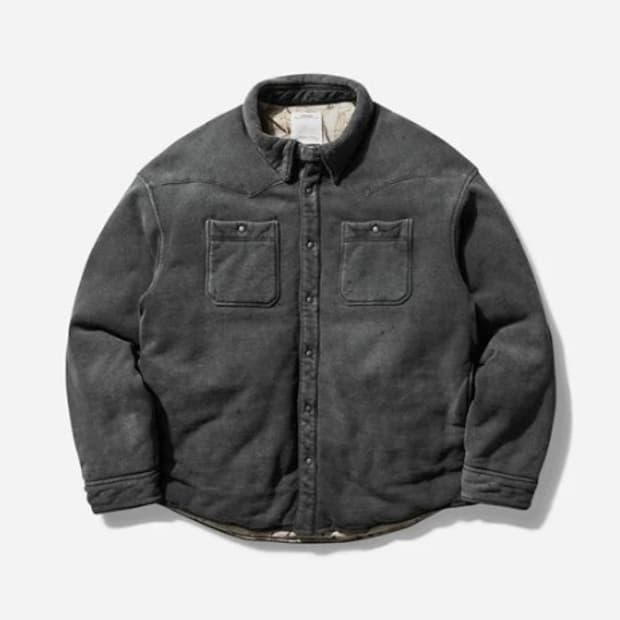 (5) visvim kerchief era down jkt crash