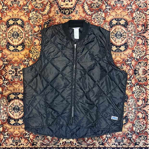 Made in USA 빈티지 bigsmith 패딩 베스트 "3XL"