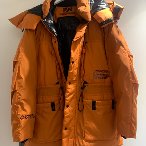 (XL) 올리브드랩서비스 아틱 파카