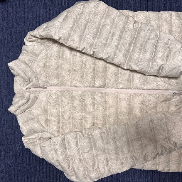 실사진) 언더마이카 오마주 임브레이스트 에비에이터 슬림 푸퍼자켓