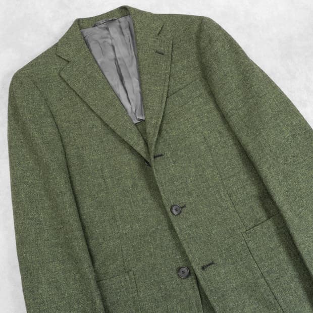 Ships 그린 트위드 자켓 Reid & taylor