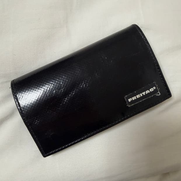 프라이탁 f554 max 지갑 블랙