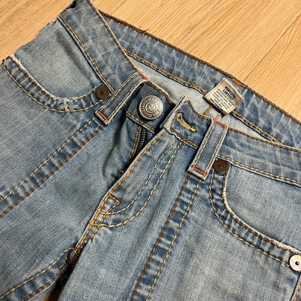 트루릴리전 연청팬츠 ...