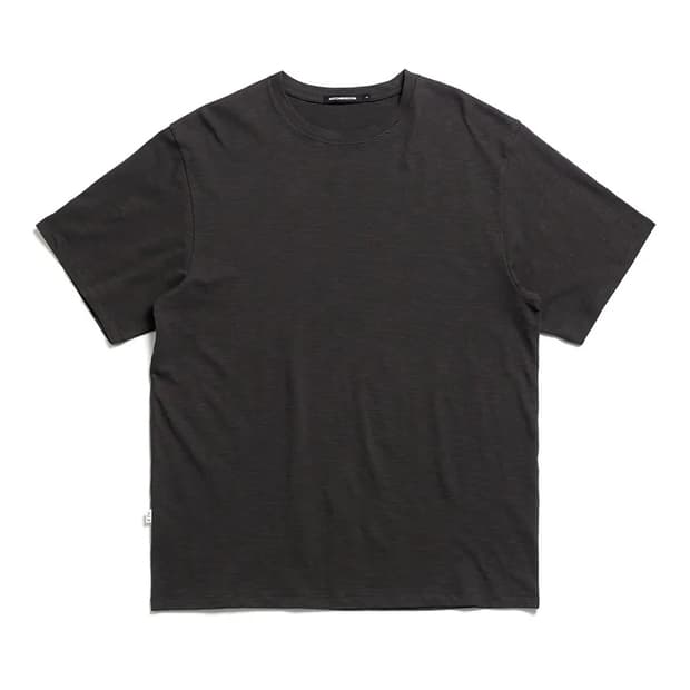 2) 해칭룸 Base Tee Slub Charcoal