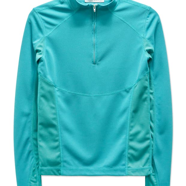 CORE:13 HALF-ZIP TOP (TURQUOISE) M