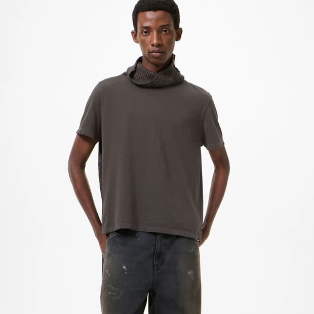 [46,48,50,52,54]아워레가시 26ss 박스 티셔츠/브라운