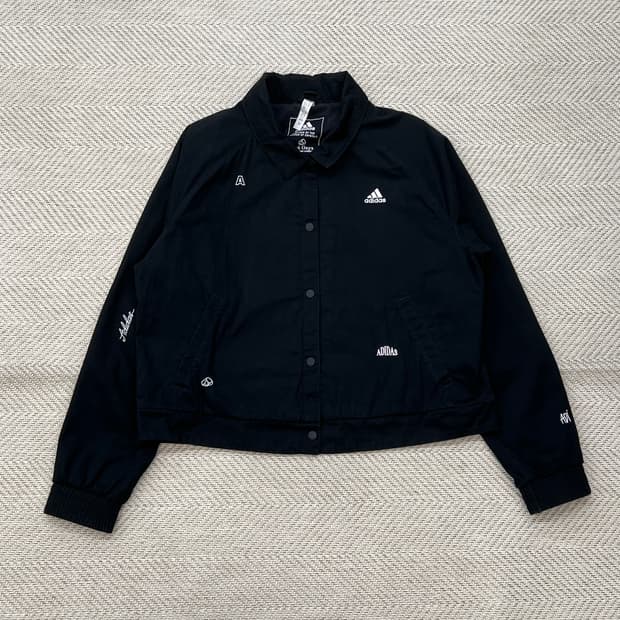 아디다스 코튼 코치자켓 r2310