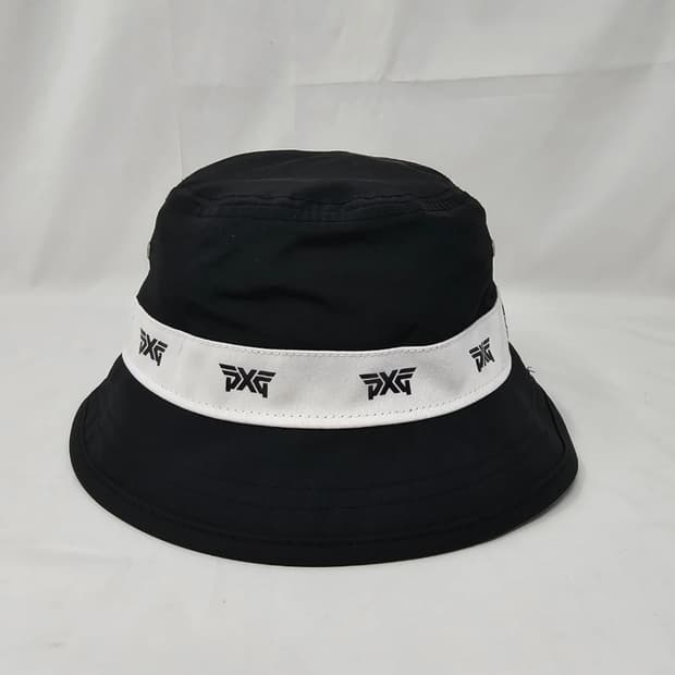 PXG 뉴에라 버킷햇 골프 모자 블랙