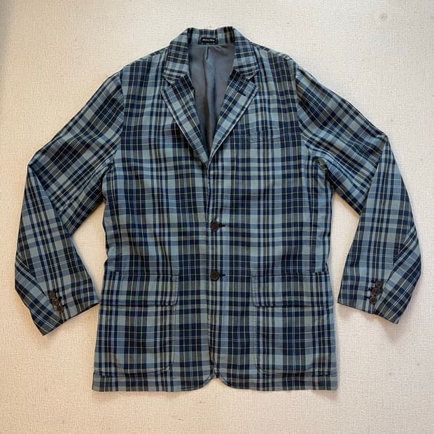 00’s RRL COTTON MADRAS PLAIDS JACKET