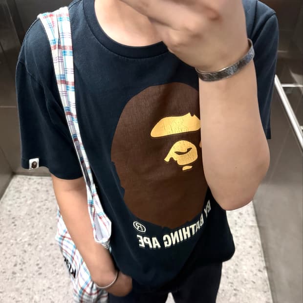 베이프 빅사루 반팔 티셔츠