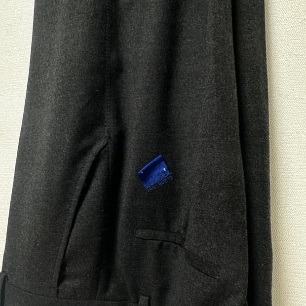 Zara x Ader Error Wool Pants Dark Grey S