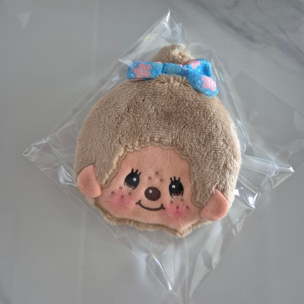 몬치치 얼굴 동전지갑 인형 키링