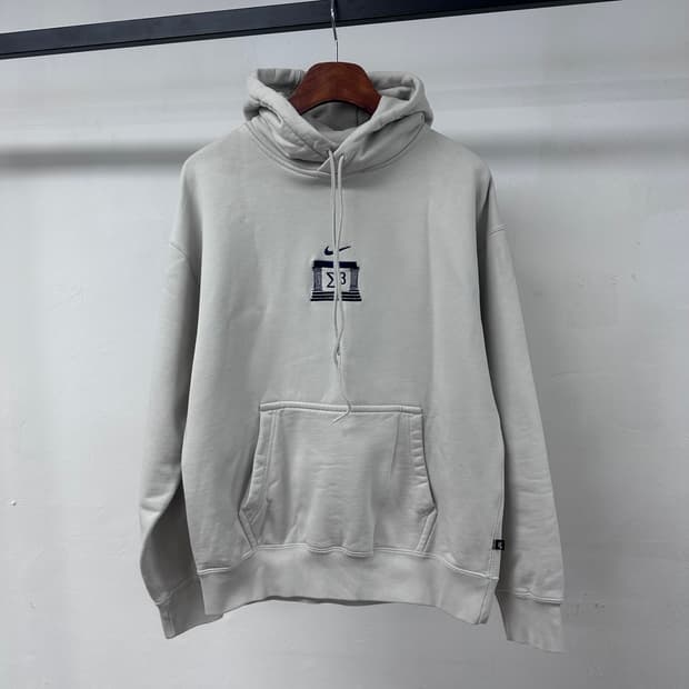 나이키 SB 자수로고 기모 후드티 크림베이지 100 J34