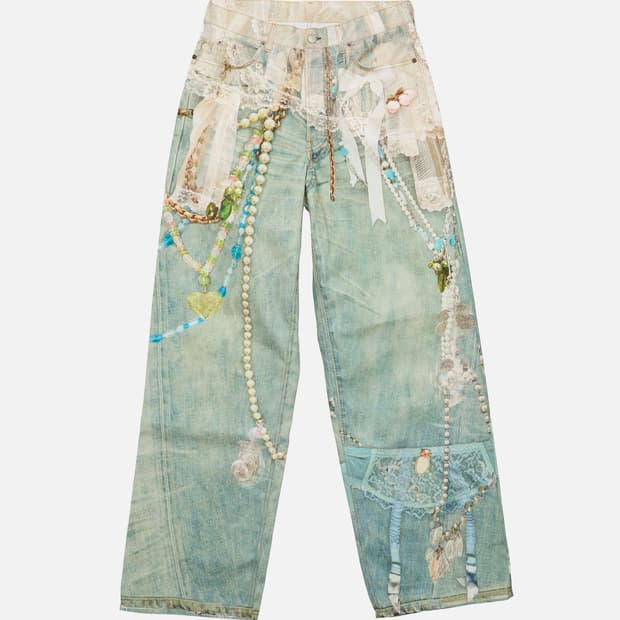 Acne Studios 트롱프뢰유 루즈핏 진 - 1981