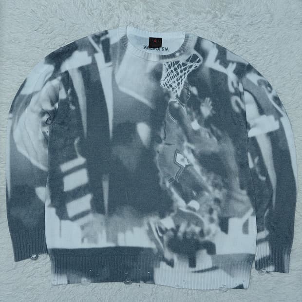 나이키 에어 조던 니트 스웨터 XL (루즈핏)