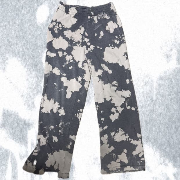 Tie-Dye Wide Sweatpants