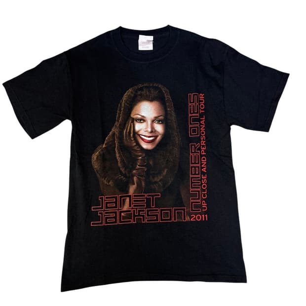 빈티지 자넷잭슨 JANET JACKSON 2011 TOUR 투어티 M