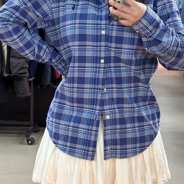 폴로 체크셔츠