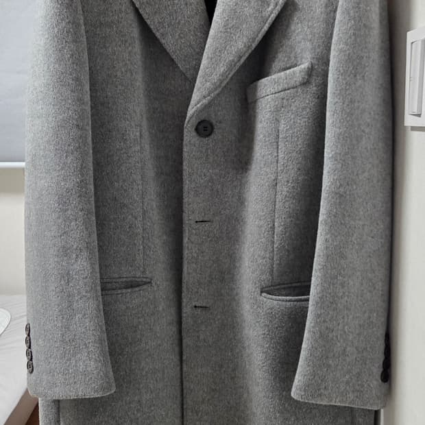 tngt 대디핏 테일러드 3버튼 싱글 코트 105