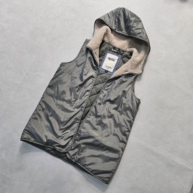 S 타미힐피거 후드 조끼 베스트 (내피)0324Y