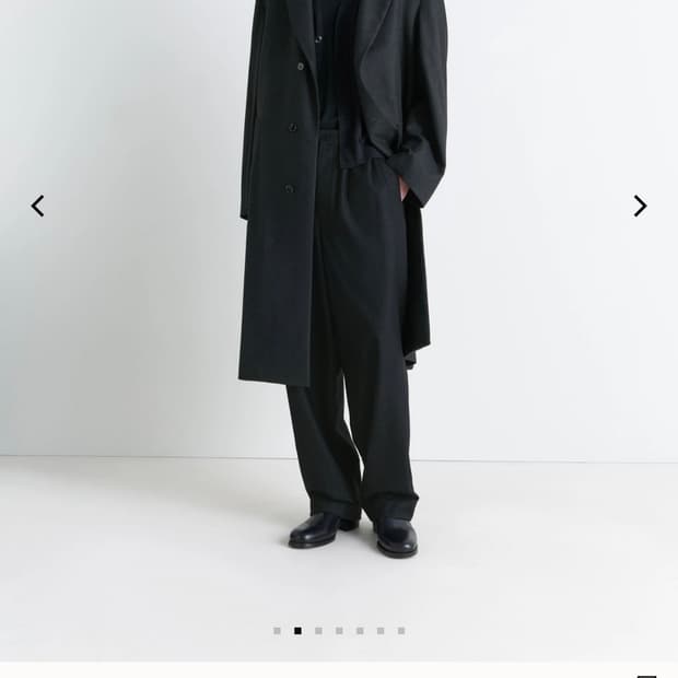 르메르 체스터필드 코트 48사이즈 블랙