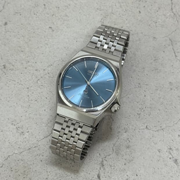 70s 빈티지 세이코 실버웨이브 쿼츠