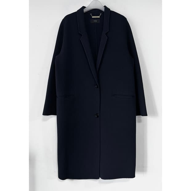 시스템 램스 울 캐시미어 노치드 라펠 코트