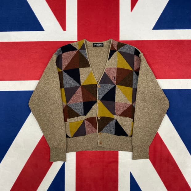 YSL 가디건 105 실측M-L  