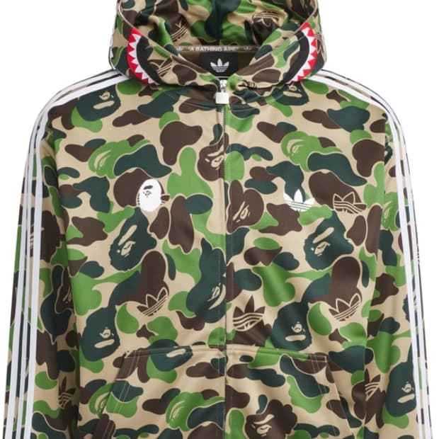 아디다스 x 베이프 후드집업 KR L