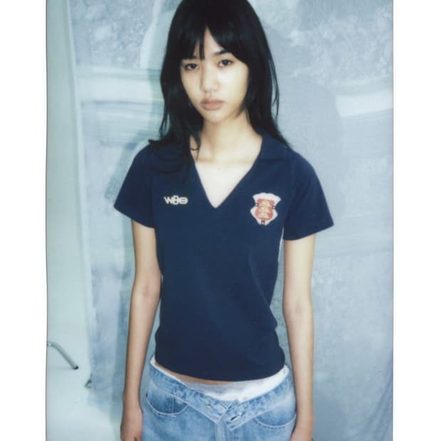 Cotton Football Half Sleeve Navy