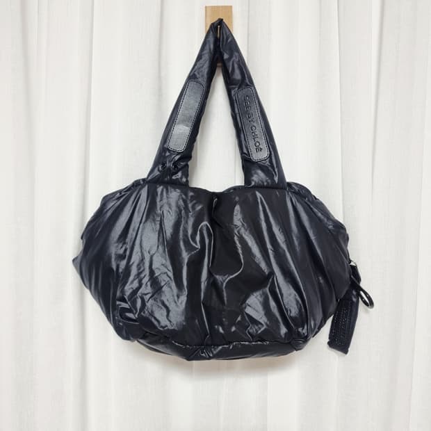 씨바이끌로에 나일론 패딩백 조이라이더 토트백 블랙