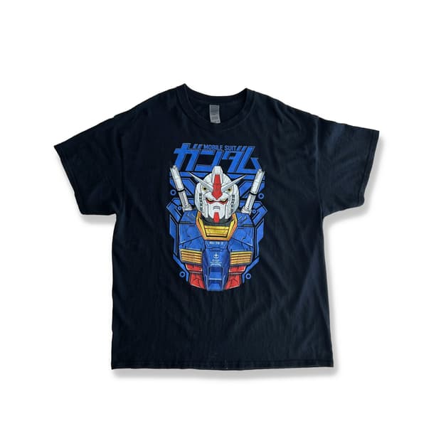 Gildan Gundam graphic t 건담 rx-78-2 티셔츠