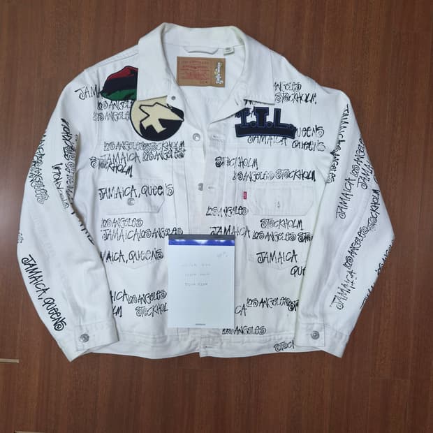 스투시 데님티어스 리바이스 자켓 XL