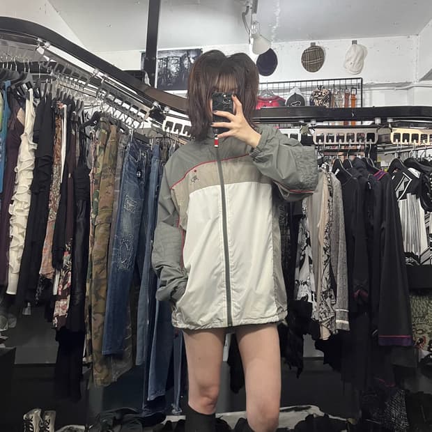 스타터 배색 윈드자켓
