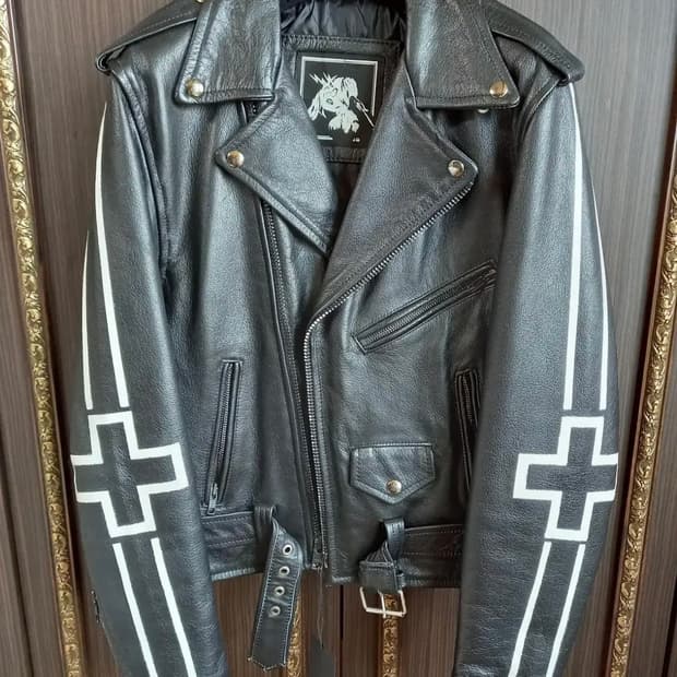 프레쉬아이엠 레더 자켓