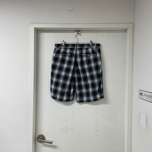 폴로 랄프로렌 체크 반바지 31