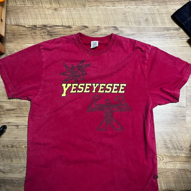 예스아이씨 hardcore tee red xl사이즈