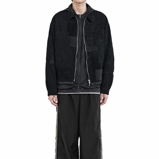 폴리테루 패치워크 스윙탑 2 블랙