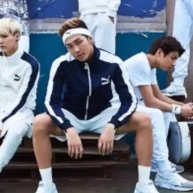 M) 푸마 트랙자켓 트랙탑 져지 BTS RM 져지