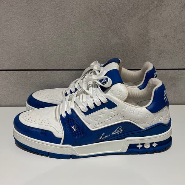 A+ 7사이즈 루이비통 모노그램 트레이너 블루 (260)