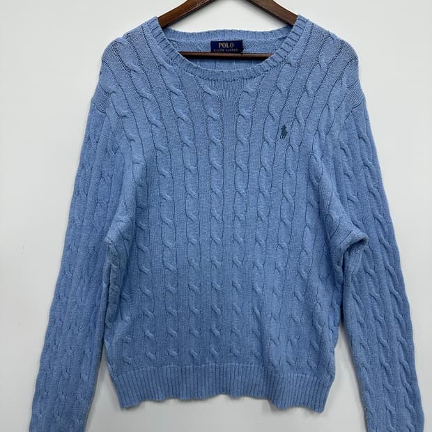 폴로랄프로렌 꽈배기 