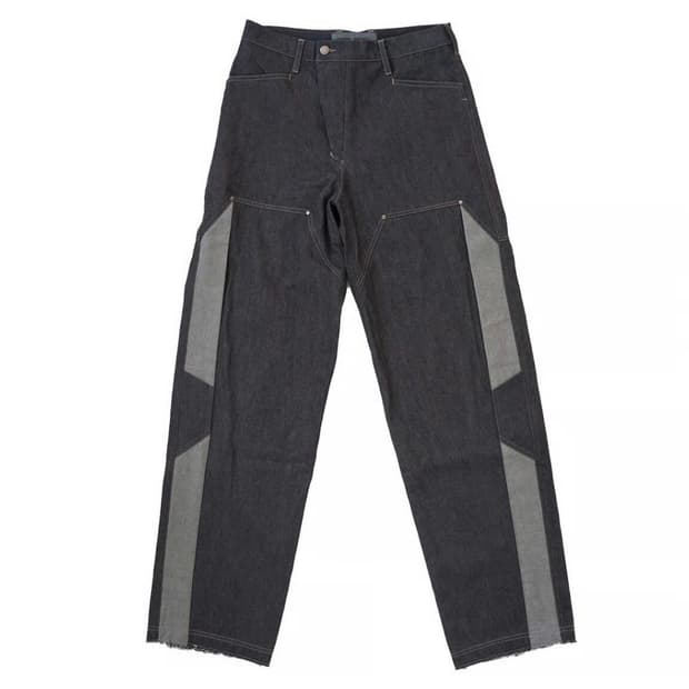 Bryan jimenez paneled denim pants