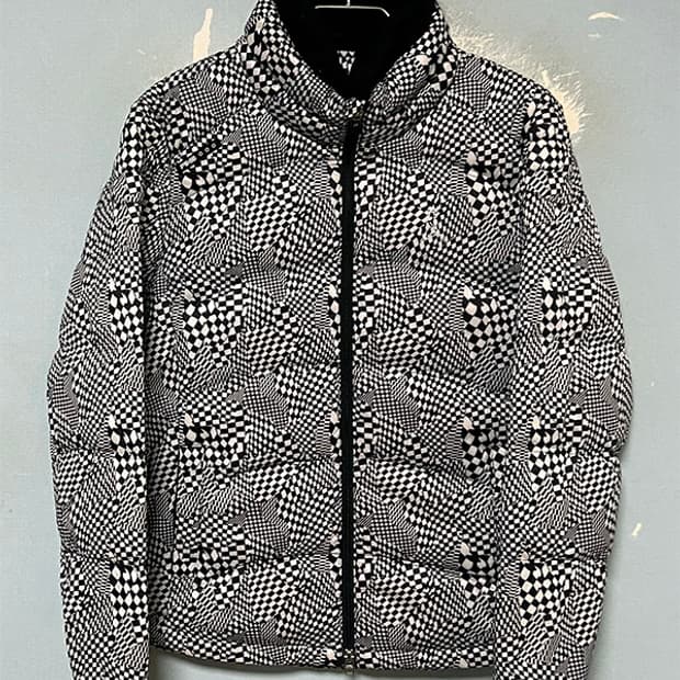 PING 핑 골프 여자 경량패딩 구스다운 패턴 L 100 77