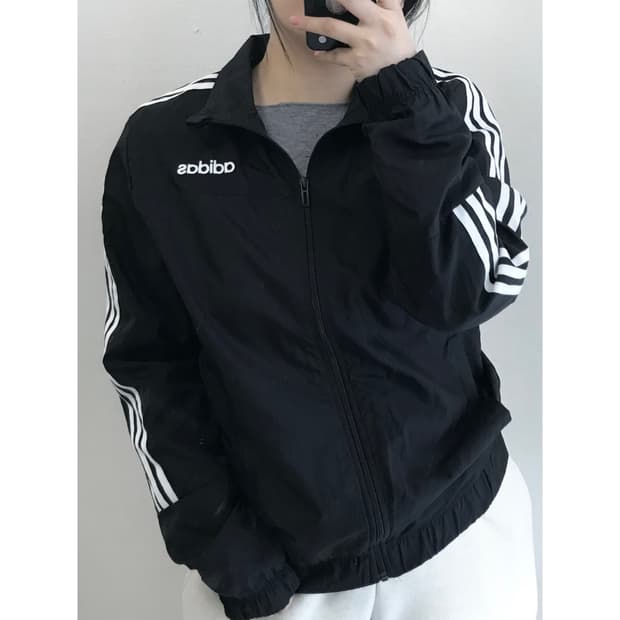 아디다스 트레이닝 바람막이 xl