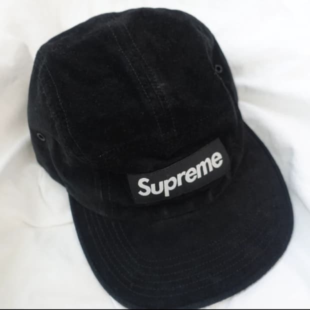 Supreme 슈프림 캠프캡 블랙