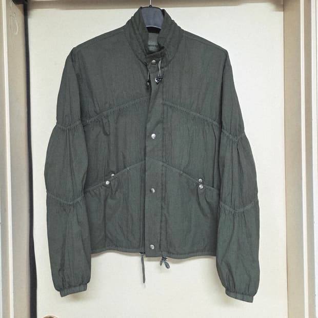 [2] 이얼즈어고 오버 다이드 에어 푸퍼 자켓 그린 올리브 yearsag