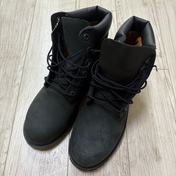 팀버랜드 6인치 워커 부츠 250 블랙