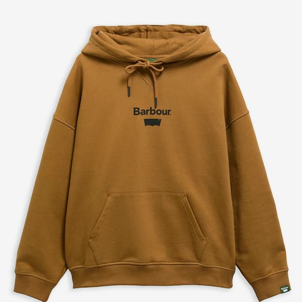 리바이스 x 바버 그래픽 후드 L XL