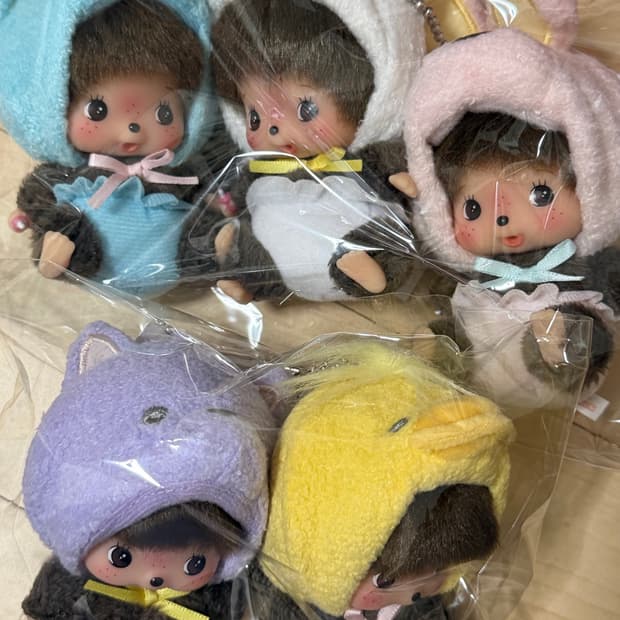 몬치치 베비치치 애니멀 키체인